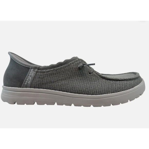 Skechers Slip-Ins Hands Free GO WALK Arch Fit Boat Shoes Gray Women's Size 9 NWT - Picture 6 of 6